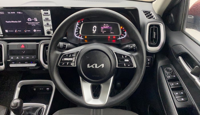 2024 KIA SONET HTK PLUS 1.2 PETROL MT, Petrol, Manual, 8,915 km, Steering Wheel Close Up