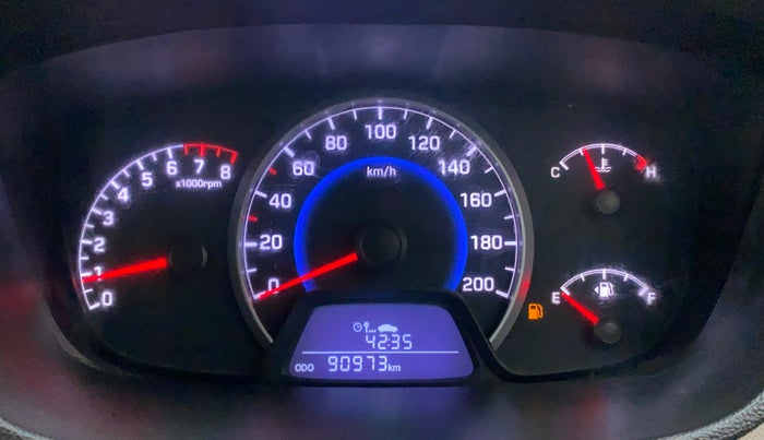 2013 Hyundai Grand i10 SPORTZ 1.2 KAPPA VTVT, Petrol, Manual, 90,972 km, Odometer Image
