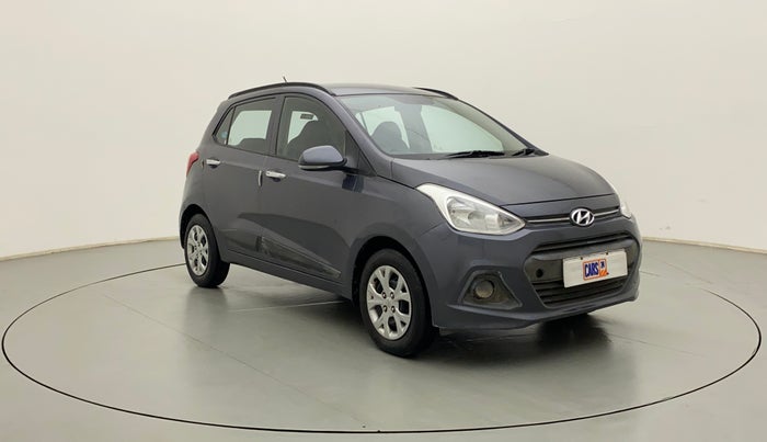 2013 Hyundai Grand i10 SPORTZ 1.2 KAPPA VTVT, Petrol, Manual, 90,972 km, Right Front Diagonal
