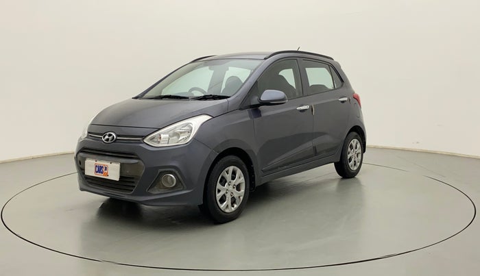 2013 Hyundai Grand i10 SPORTZ 1.2 KAPPA VTVT, Petrol, Manual, 90,972 km, Left Front Diagonal