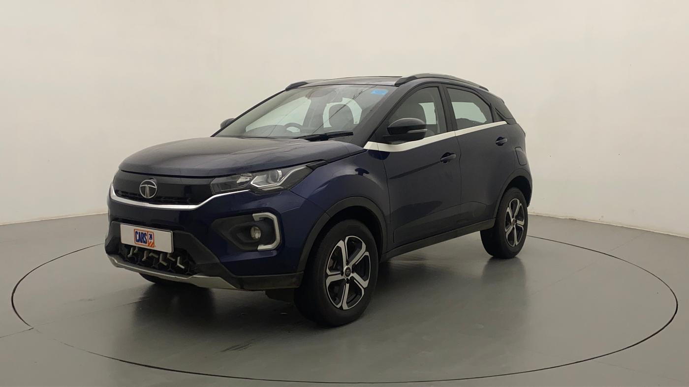 2022 Tata NEXON XZ PLUS PETROL SUNROOF, Petrol, Manual, 35,275 km, Left Front Diagonal