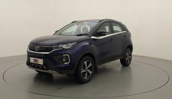 2022 Tata NEXON XZ PLUS PETROL SUNROOF, Petrol, Manual, 35,275 km, Left Front Diagonal