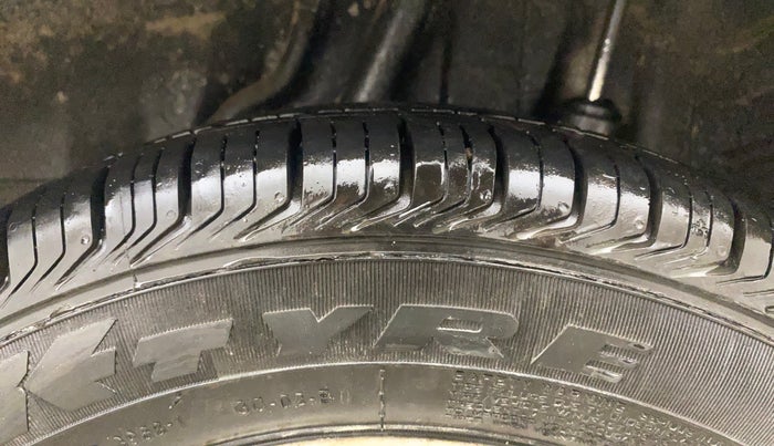 2015 Honda Amaze 1.2L I-VTEC E, Petrol, Manual, 57,026 km, Left Rear Tyre Tread