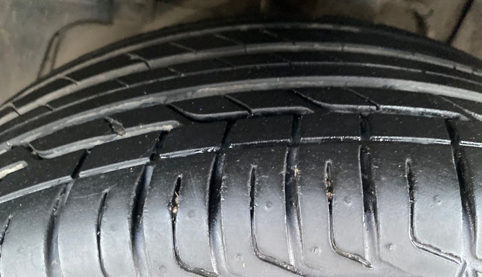 2018 Tata NEXON XZ PLUS DIESEL, Diesel, Manual, 65,328 km, Left Front Tyre Tread