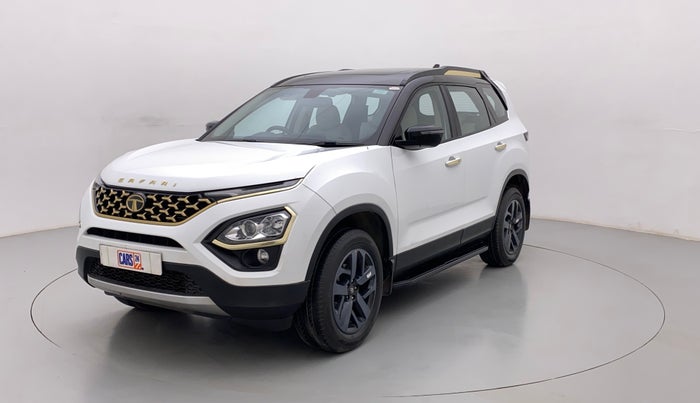 2022 Tata Safari XZA PLUS GOLD, Diesel, Automatic, 48,686 km, Left Front Diagonal