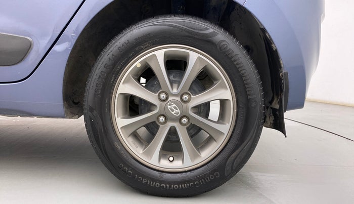 2013 Hyundai Grand i10 ASTA 1.2 KAPPA VTVT, Petrol, Manual, 76,167 km, Left Rear Wheel