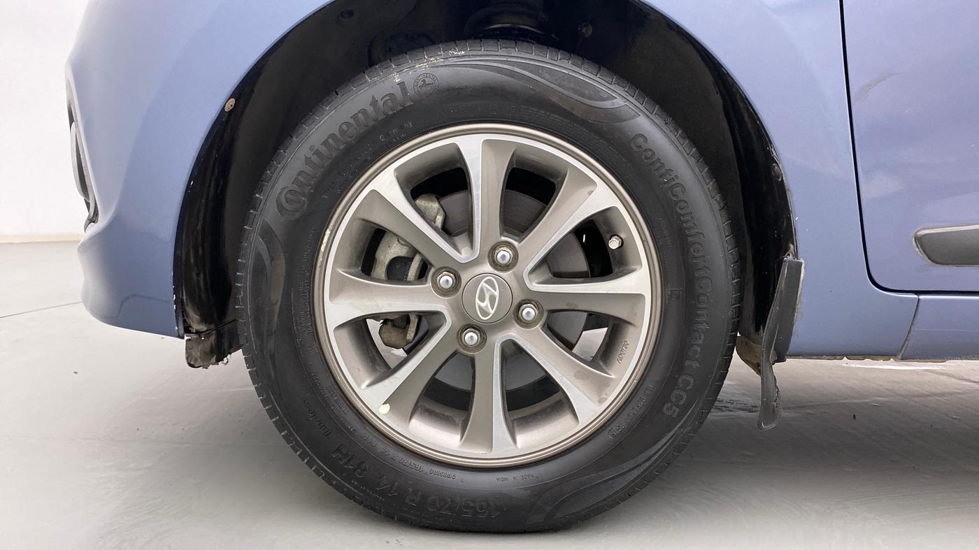 2013 Hyundai Grand i10 ASTA 1.2 KAPPA VTVT, Petrol, Manual, 76,167 km, Left Front Wheel
