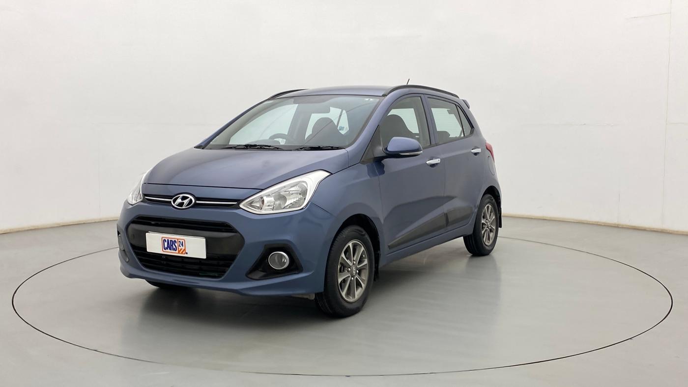 2013 Hyundai Grand i10 ASTA 1.2 KAPPA VTVT, Petrol, Manual, 76,167 km, Left Front Diagonal