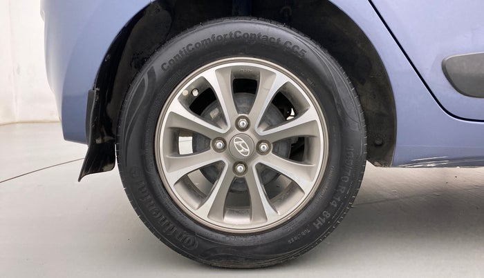 2013 Hyundai Grand i10 ASTA 1.2 KAPPA VTVT, Petrol, Manual, 76,167 km, Right Rear Wheel