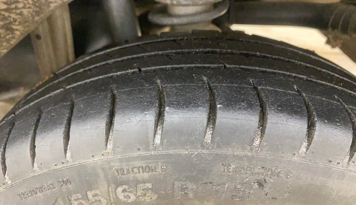 2018 Maruti Alto K10 VXI, Petrol, Manual, 79,156 km, Left Rear Tyre Tread