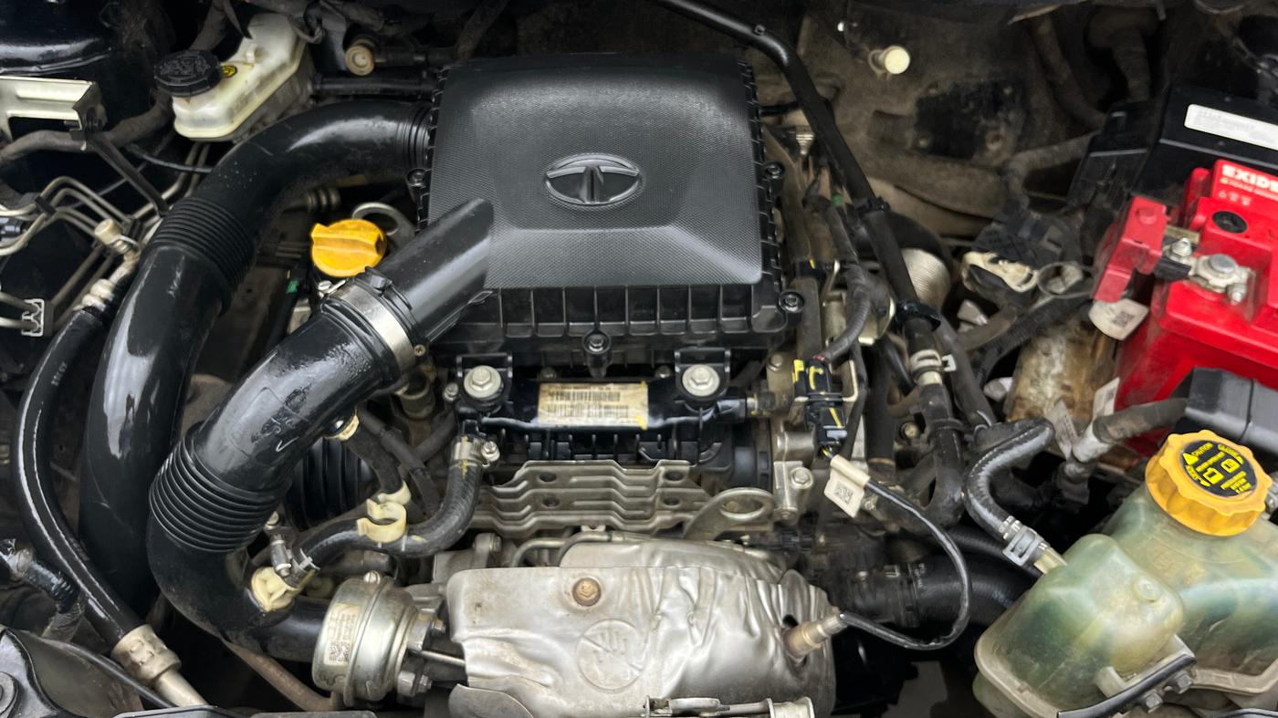 2021 Tata NEXON XZ PLUS (O) PETROL DARK EDITION, Petrol, Manual, 73,349 km, Engine View