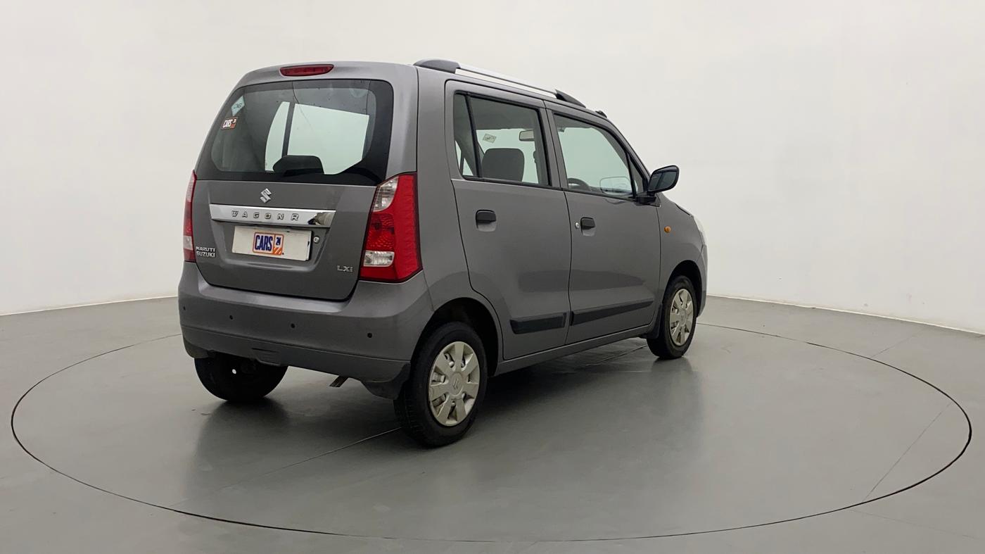 2014 Maruti Wagon R 1.0 LXI CNG, CNG, Manual, 58,461 km, Right Back Diagonal