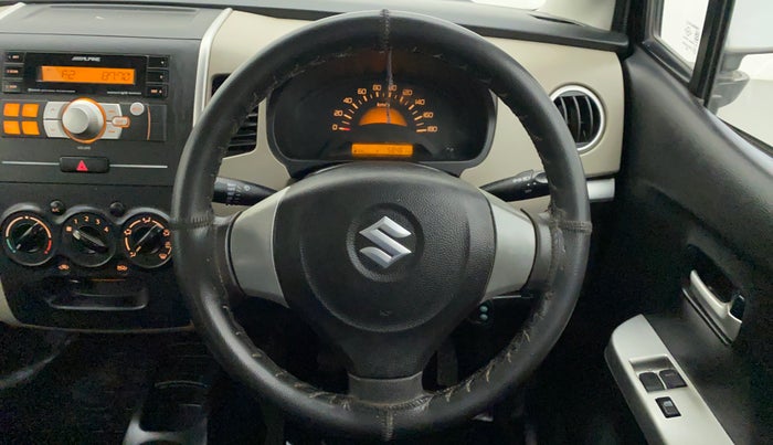 2014 Maruti Wagon R 1.0 LXI CNG, CNG, Manual, 58,461 km, Steering Wheel Close Up