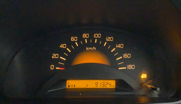 2015 Maruti Wagon R 1.0 LXI CNG, CNG, Manual, 91,823 km, Odometer Image