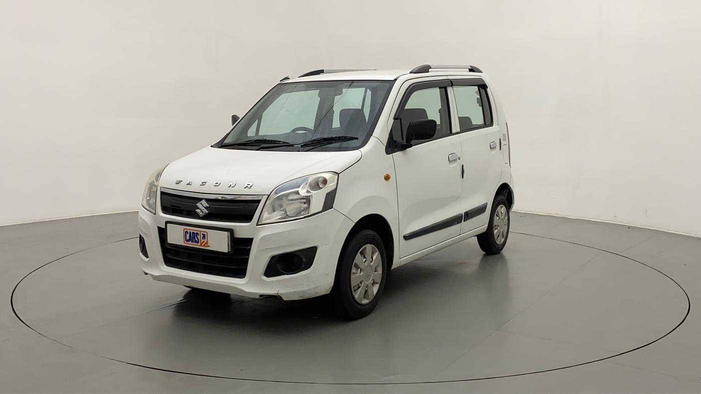 2015 Maruti Wagon R 1.0 LXI CNG, CNG, Manual, 91,823 km, Left Front Diagonal