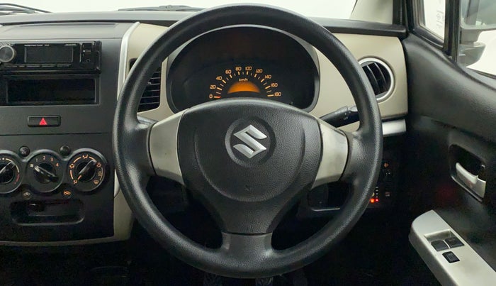 2015 Maruti Wagon R 1.0 LXI CNG, CNG, Manual, 91,823 km, Steering Wheel Close Up