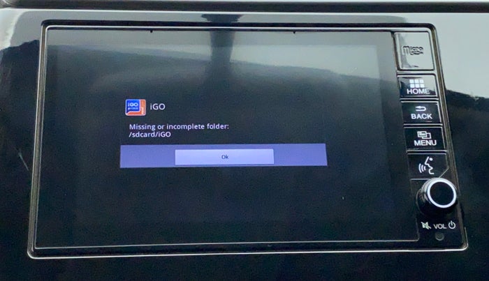 2019 Honda WR-V 1.2 i-VTEC VX MT, Petrol, Manual, 35,696 km, Infotainment system - GPS Card not working/missing