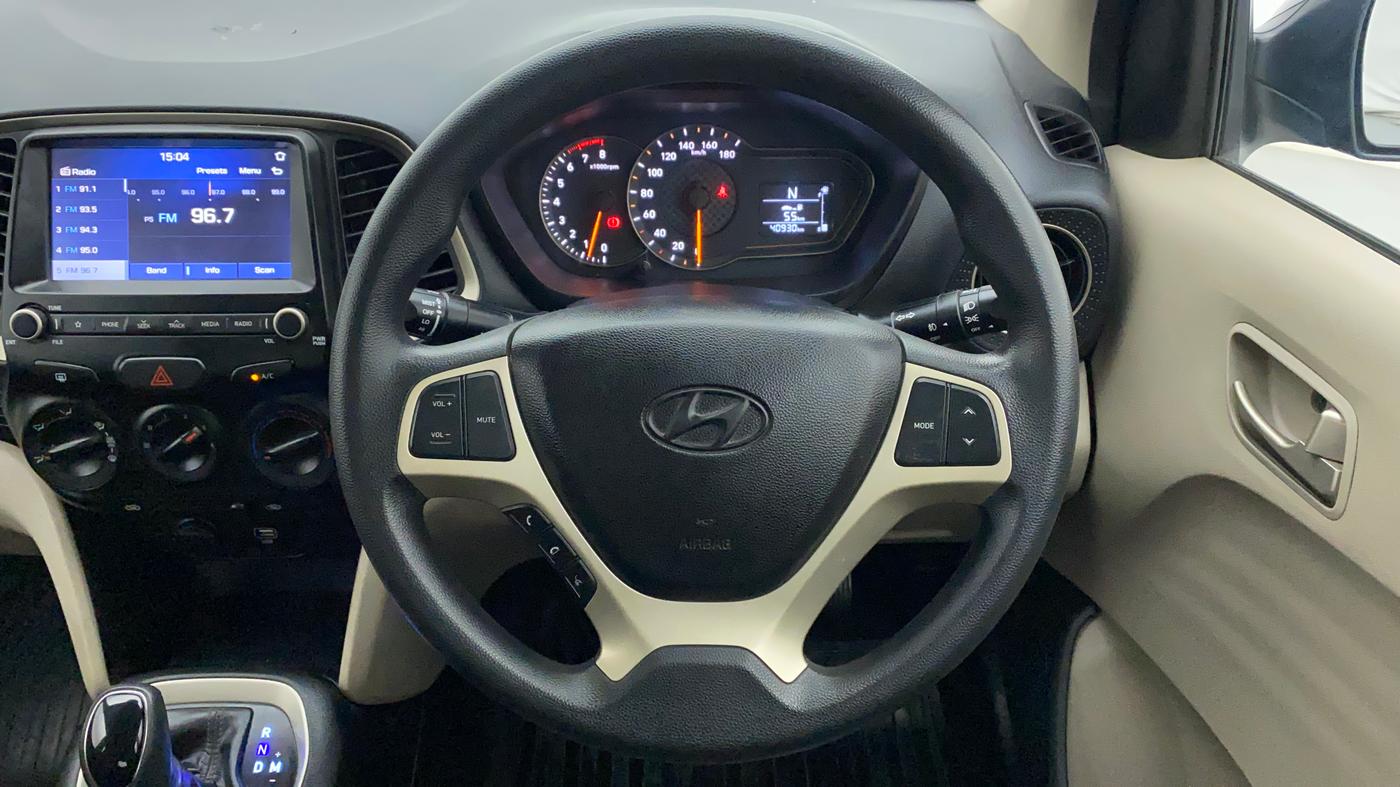 2019 Hyundai NEW SANTRO SPORTZ AMT, Petrol, Automatic, 40,930 km, Steering Wheel Close Up