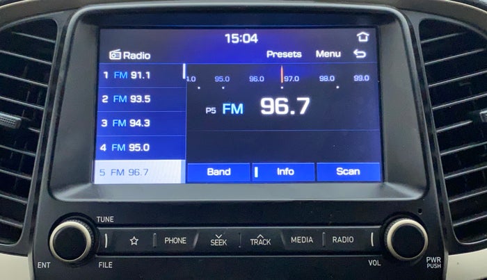 2019 Hyundai NEW SANTRO SPORTZ AMT, Petrol, Automatic, 40,930 km, Infotainment System
