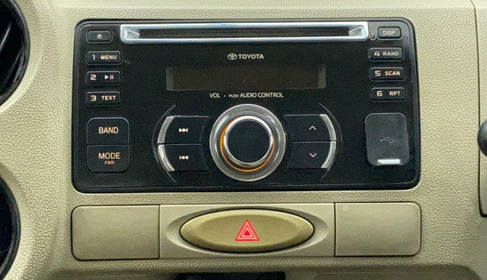 2014 Toyota Etios G, Petrol, Manual, 76,413 km, Infotainment System