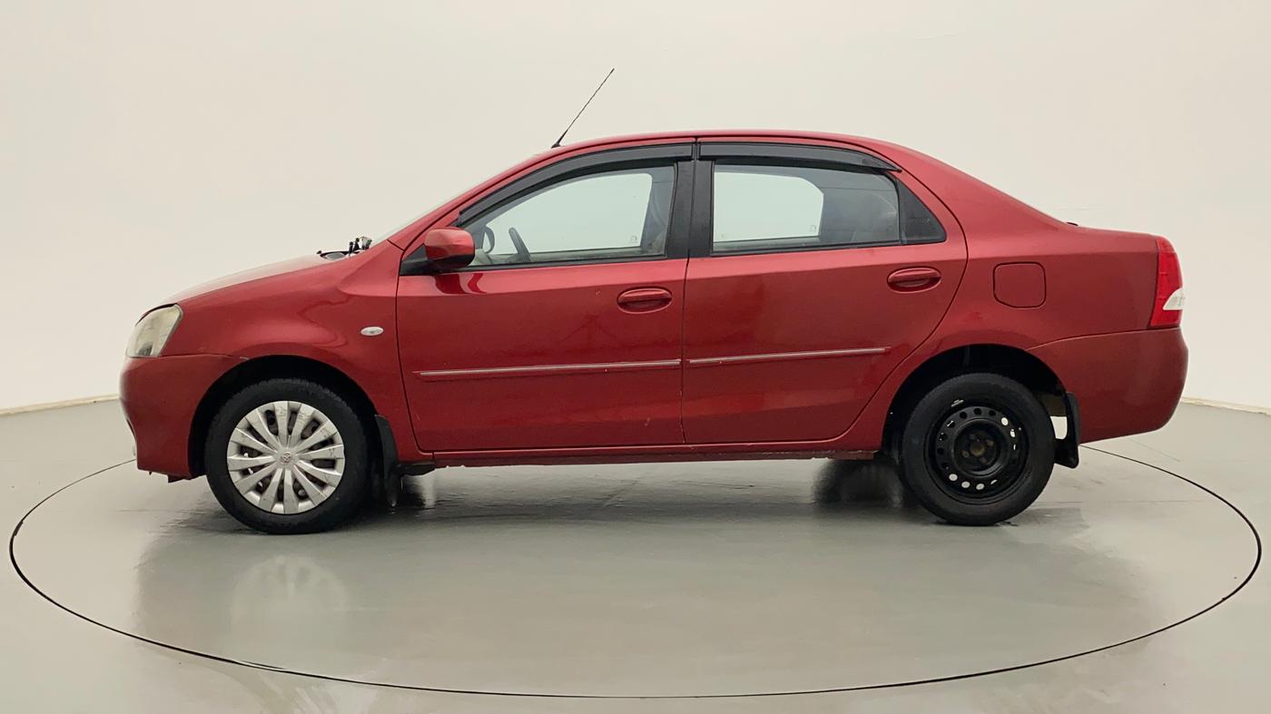 2014 Toyota Etios G, Petrol, Manual, 76,413 km, Left Side