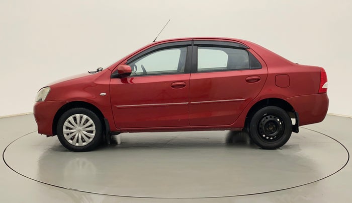 2014 Toyota Etios G, Petrol, Manual, 76,413 km, Left Side