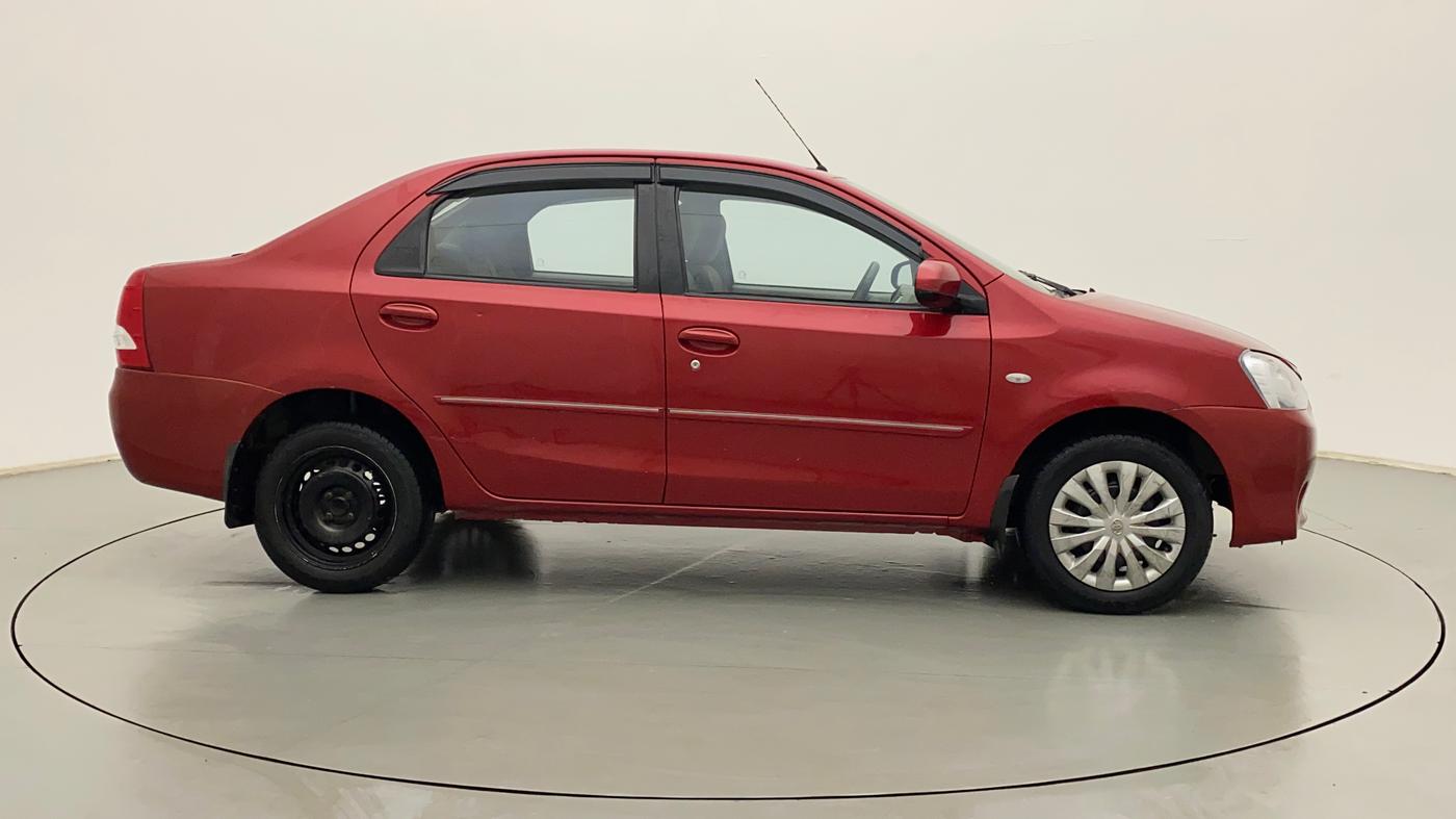 2014 Toyota Etios G, Petrol, Manual, 76,413 km, Right Side View