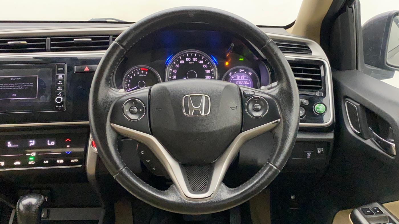 2017 Honda City 1.5L I-VTEC ZX CVT, Petrol, Automatic, 76,529 km, Steering Wheel Close Up