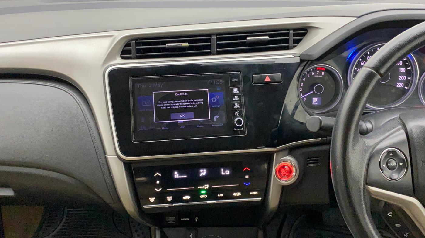 2017 Honda City 1.5L I-VTEC ZX CVT, Petrol, Automatic, 76,529 km, Air Conditioner