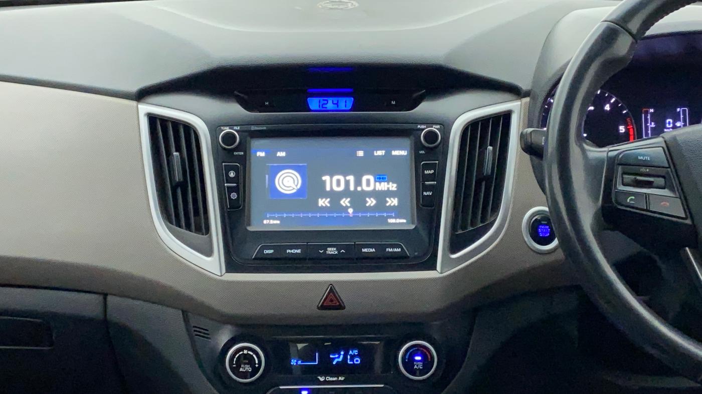 2018 Hyundai Creta SX PLUS AT 1.6 DIESEL, Diesel, Automatic, 97,681 km, Air Conditioner