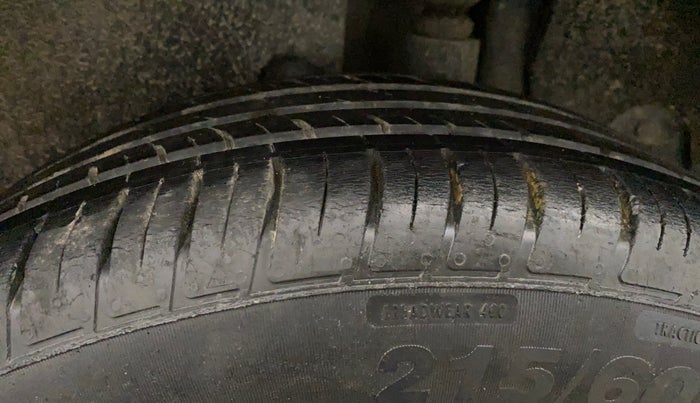 2021 Hyundai Creta E 1.5 DIESEL, Diesel, Manual, 39,934 km, Left Rear Tyre Tread