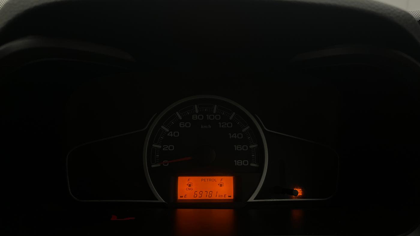 2021 Maruti Alto LXI OPT CNG, CNG, Manual, 69,756 km, Odometer Image