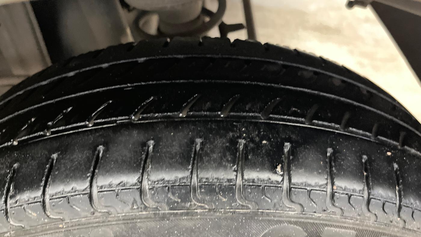 2021 Maruti Alto LXI OPT CNG, CNG, Manual, 69,756 km, Left Rear Tyre Tread