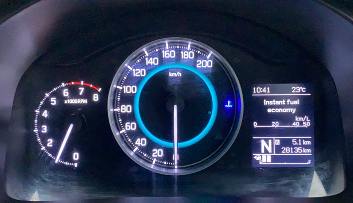 2017 Maruti IGNIS DELTA 1.2 AMT, Petrol, Automatic, 28,135 km, Odometer Image