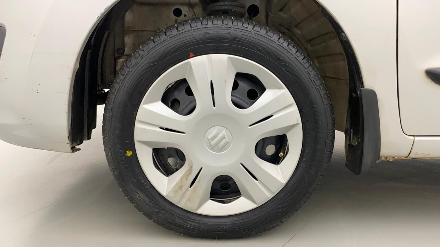 2013 Maruti Wagon R 1.0 VXI, Petrol, Manual, 40,320 km, Left Front Wheel