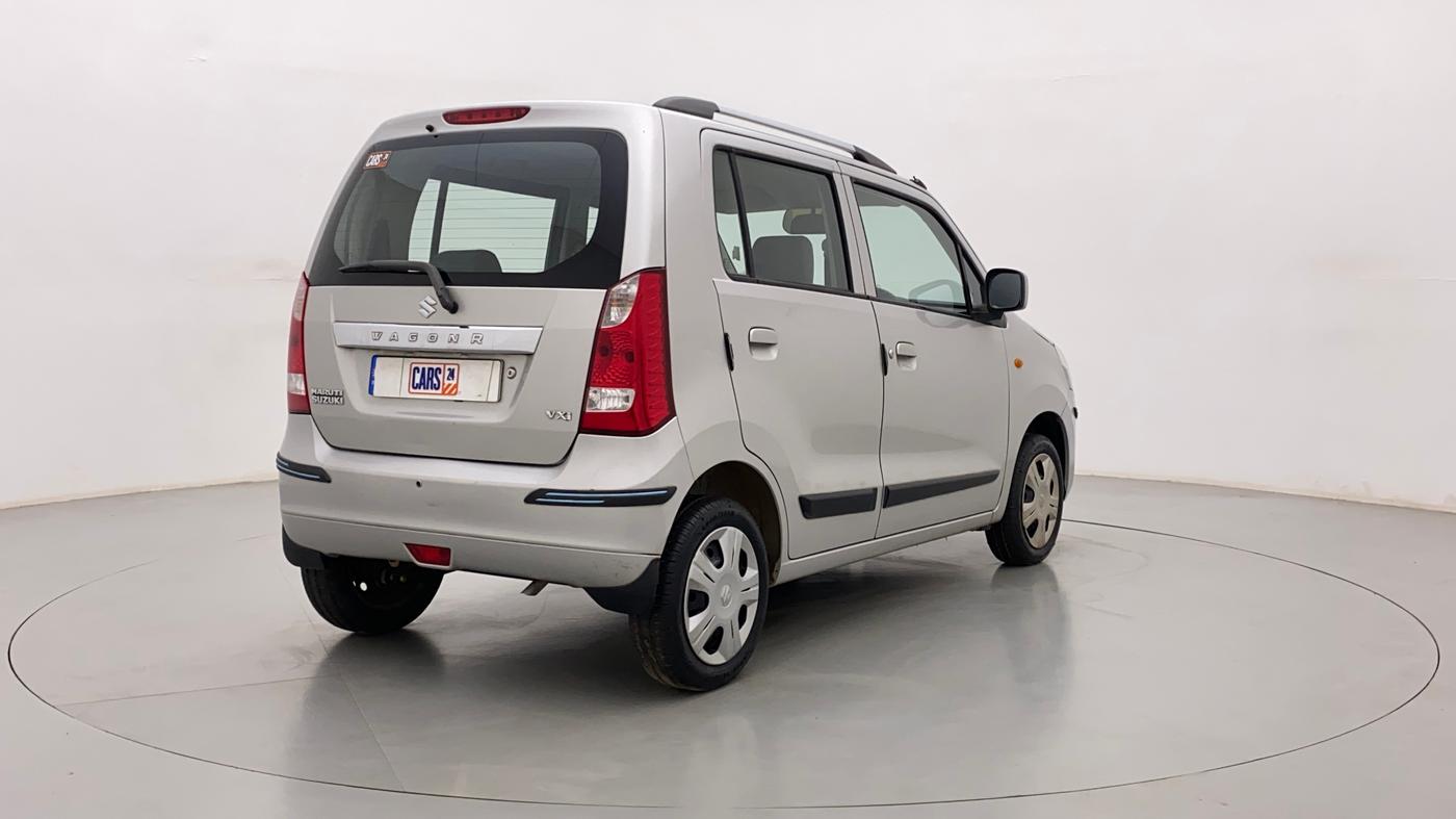 2013 Maruti Wagon R 1.0 VXI, Petrol, Manual, 40,320 km, Right Back Diagonal