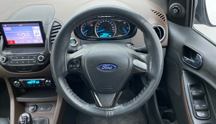 2018 Ford FREESTYLE TITANIUM 1.5 DIESEL, Diesel, Manual, 1,12,544 km, Steering Wheel Close Up