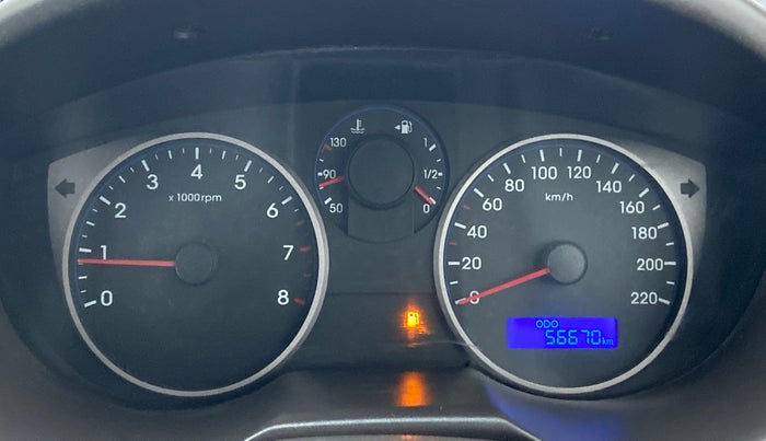 2012 Hyundai i20 MAGNA O 1.2, Petrol, Manual, 56,937 km, Odometer Image