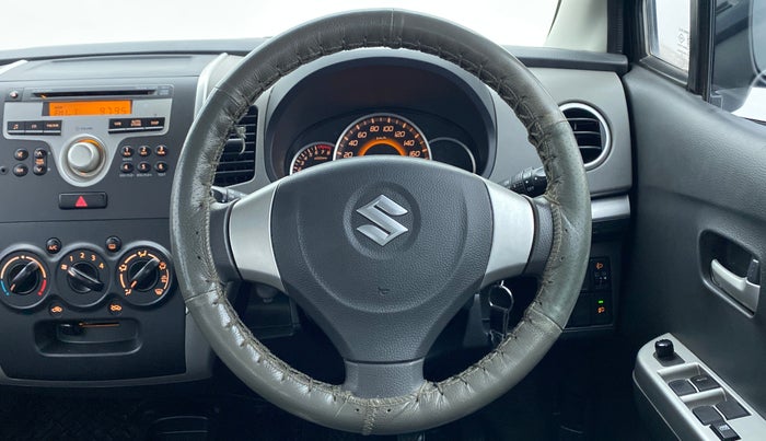 2012 Maruti Wagon R 1.0 VXI, Petrol, Manual, 13,665 km, Steering Wheel Close Up