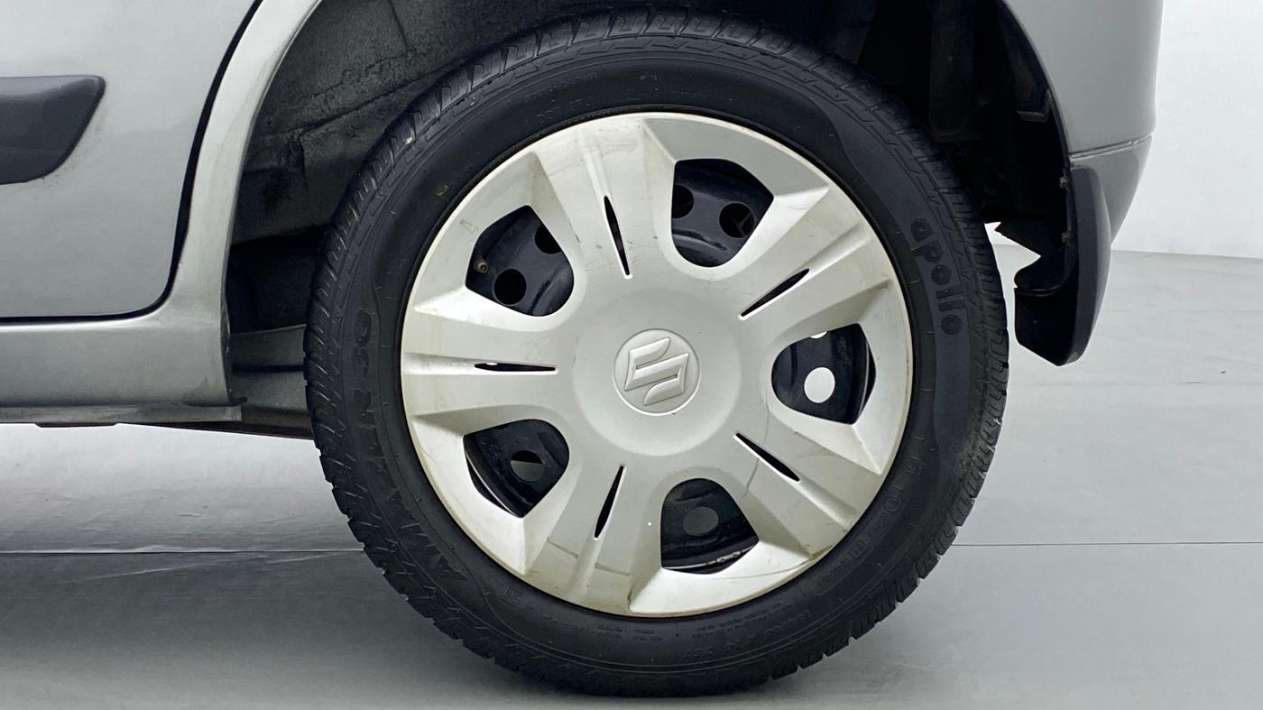 2012 Maruti Wagon R 1.0 VXI, Petrol, Manual, 13,665 km, Left Rear Wheel