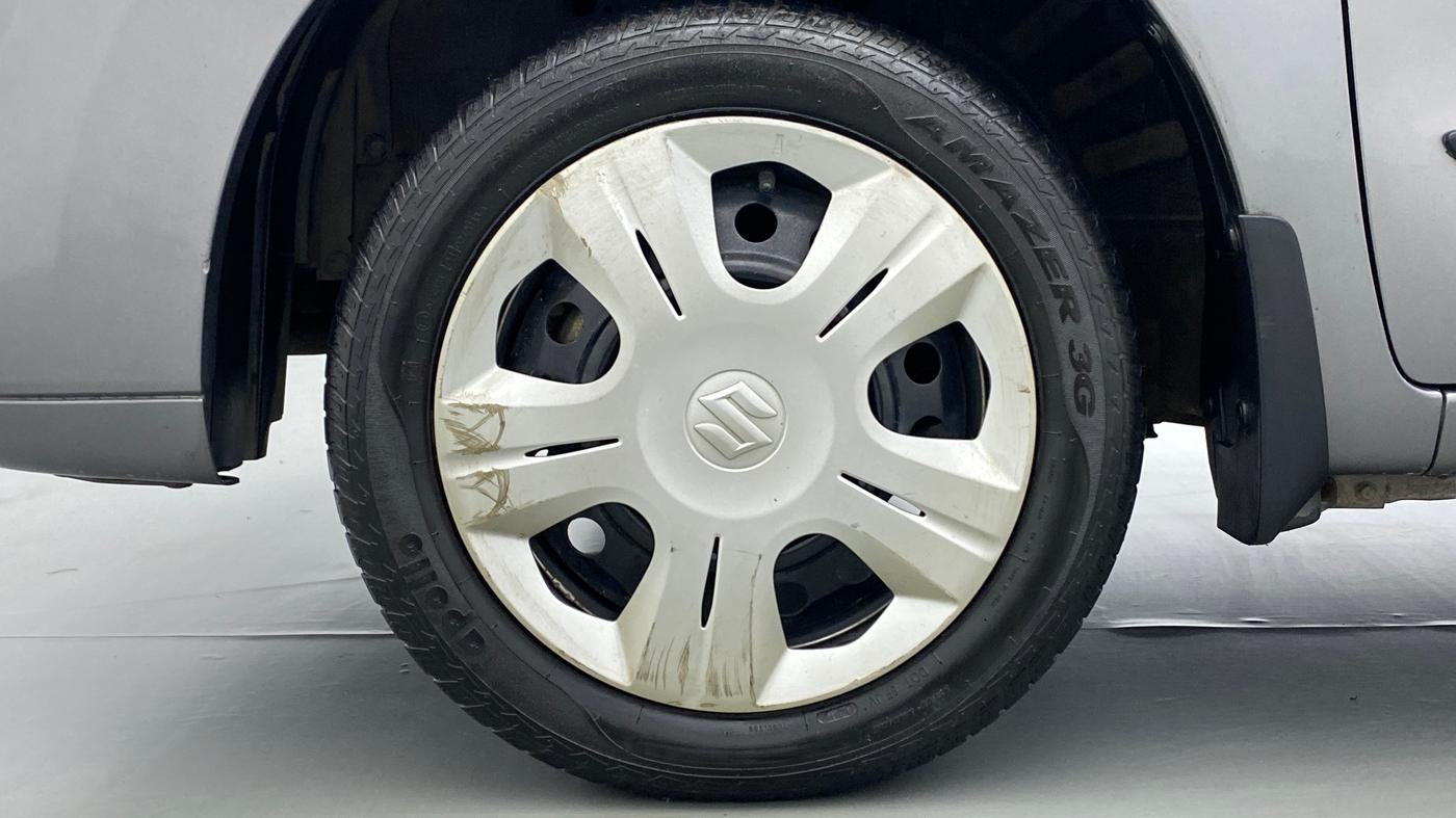 2012 Maruti Wagon R 1.0 VXI, Petrol, Manual, 13,665 km, Left Front Wheel