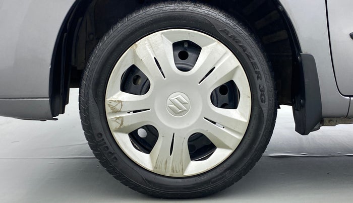 2012 Maruti Wagon R 1.0 VXI, Petrol, Manual, 13,665 km, Left Front Wheel