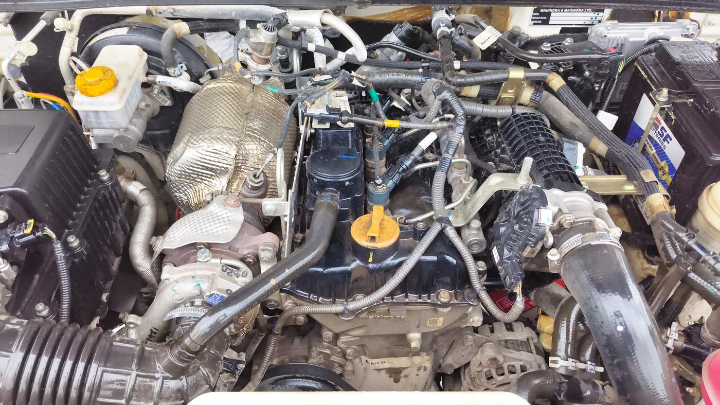 2022 Mahindra Bolero B4, Diesel, Manual, 54,380 km, Engine View