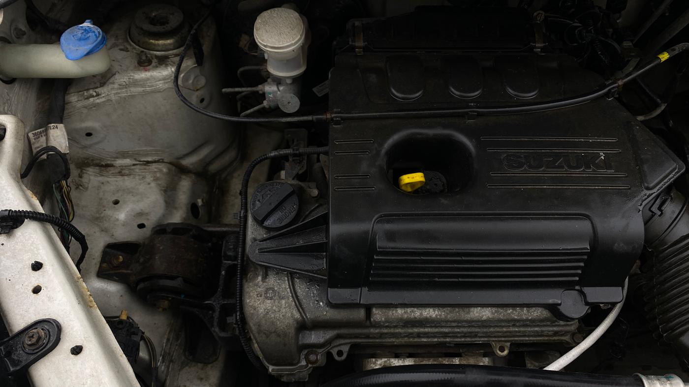 2014 Maruti Wagon R 1.0 VXI, Petrol, Manual, 16,126 km, Engine View - Right