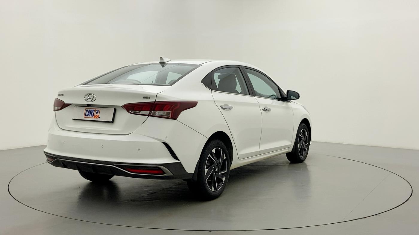 2020 Hyundai Verna SX(O) PETROL MT, Petrol, Manual, 12,416 km, Right Back Diagonal