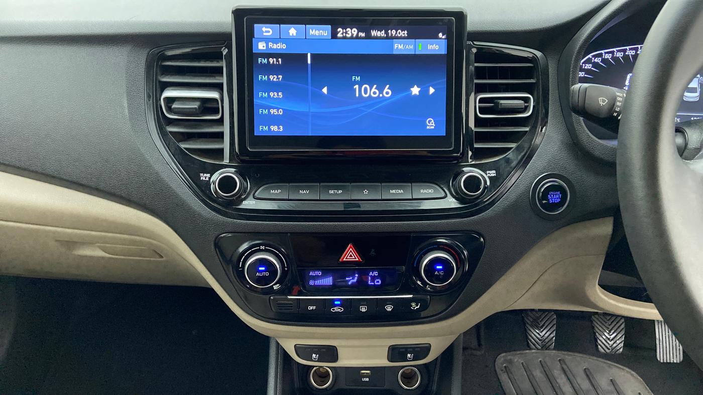 2020 Hyundai Verna SX(O) PETROL MT, Petrol, Manual, 12,416 km, Air Conditioner