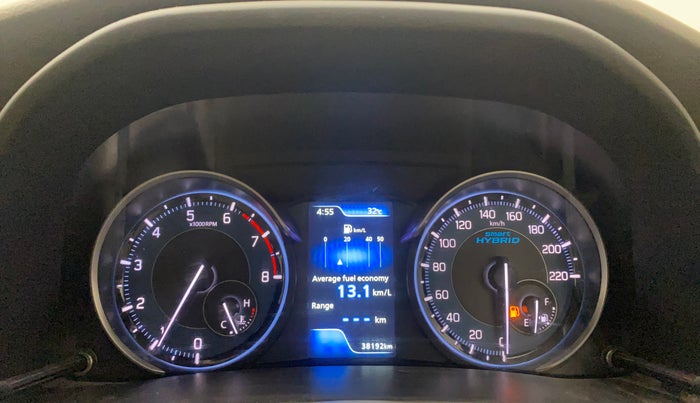 2023 Maruti Ertiga ZXI+ SHVS, Petrol, Manual, 38,152 km, Odometer Image