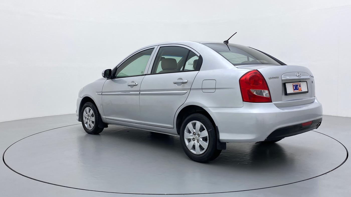 2010 Hyundai Verna TRANSFORM 1.6 VTVT, Petrol, Manual, 63,969 km, Left Back Diagonal