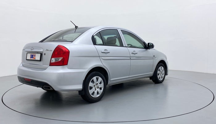 2010 Hyundai Verna TRANSFORM 1.6 VTVT, Petrol, Manual, 63,969 km, Right Back Diagonal