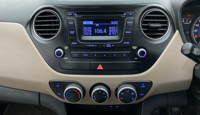 2016 Hyundai Grand i10 SPORTZ 1.2 KAPPA VTVT, Petrol, Manual, 39,206 km, Air Conditioner